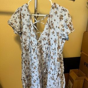 Urban Outfitters Floral Mini Dress Large